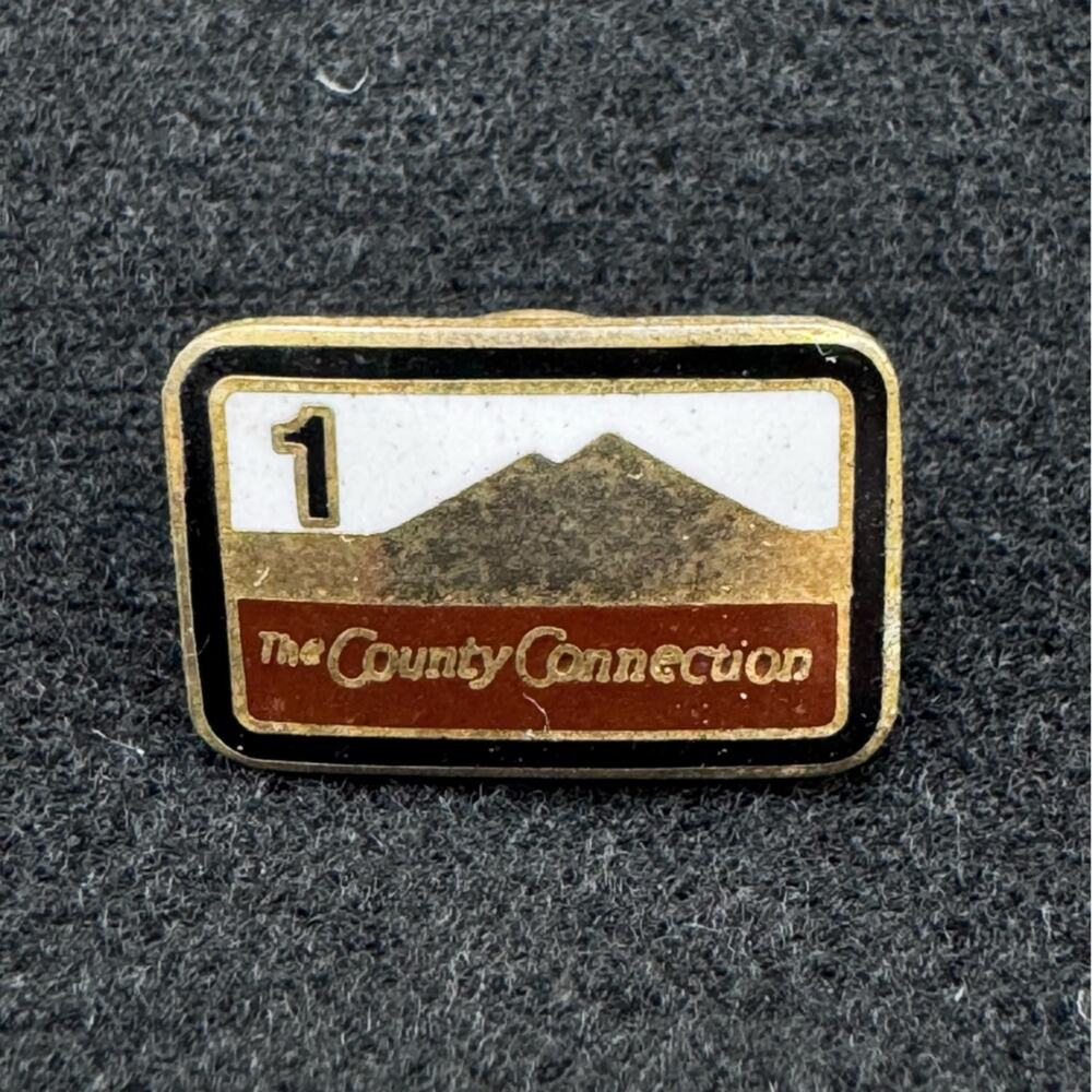 The County Connection Contra Costa Bus Transit Safety 1 Year Lapel Pin Pinback